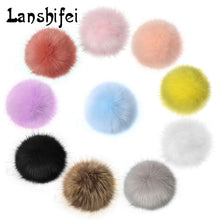 Load image into Gallery viewer, 2017 New 10 cm Multi-color Fur Ball 10