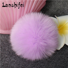 Load image into Gallery viewer, 2017 New 10 cm Multi-color Fur Ball 10