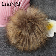 Load image into Gallery viewer, 2017 New 10 cm Multi-color Fur Ball 10