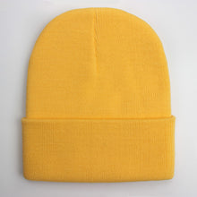 Load image into Gallery viewer, Solid Unisex Beanie Autumn Winter