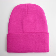 Load image into Gallery viewer, Solid Unisex Beanie Autumn Winter