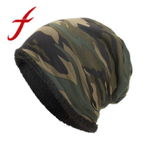 Load image into Gallery viewer, Feitong Women Men Warm Cap Baggy Camouflage