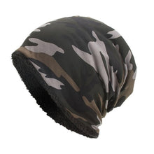 Load image into Gallery viewer, Feitong Women Men Warm Cap Baggy Camouflage