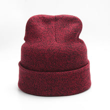 Load image into Gallery viewer, Plain Knitted Hat Winter Cap Women's Polyeste