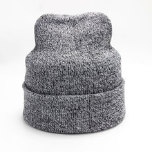 Load image into Gallery viewer, Plain Knitted Hat Winter Cap Women's Polyeste