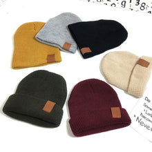 Load image into Gallery viewer, Winter Warm Kids Cap Crochet Kids Winter Cap