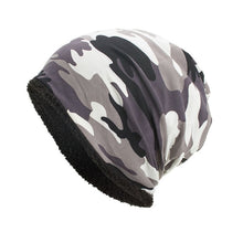 Load image into Gallery viewer, Camouflage Flower Beanie Men Bonnet